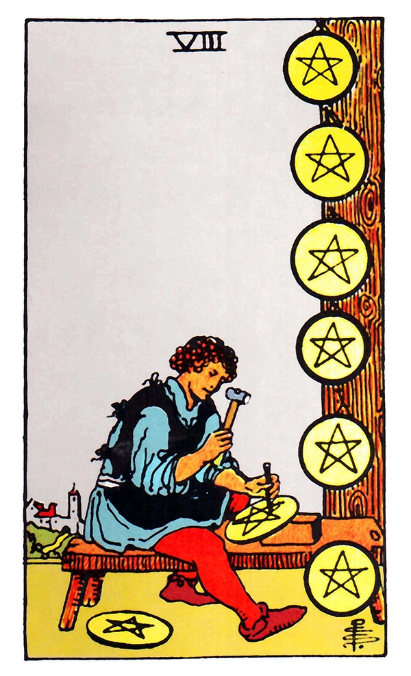 Eight of Pentacles