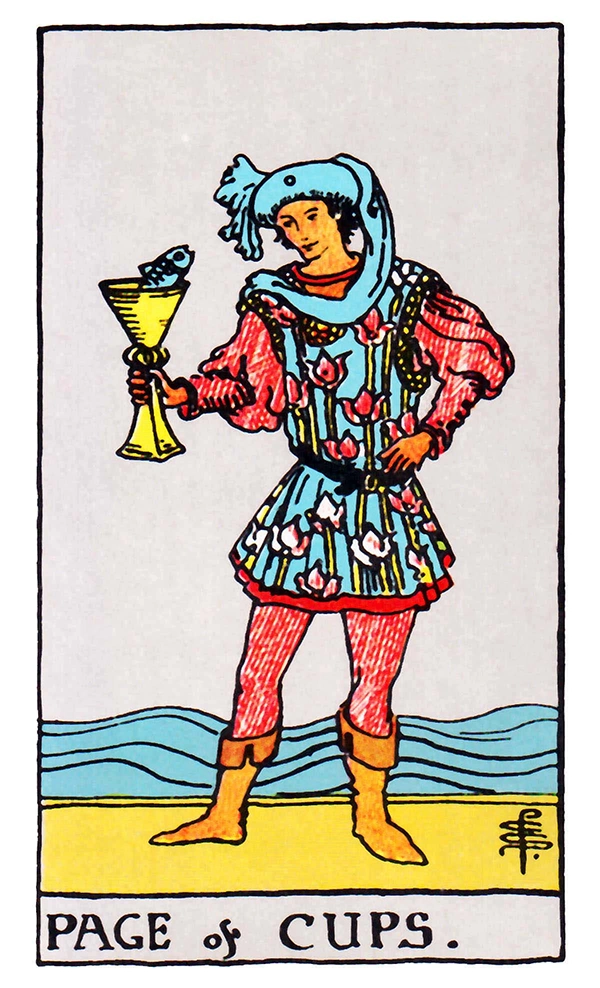 Page of Cups