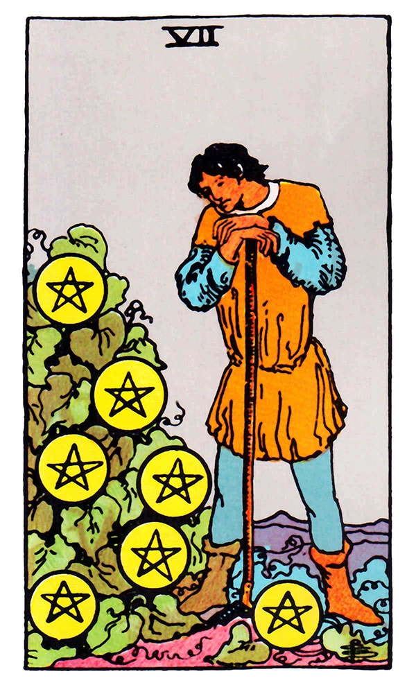 Seven of Pentacles