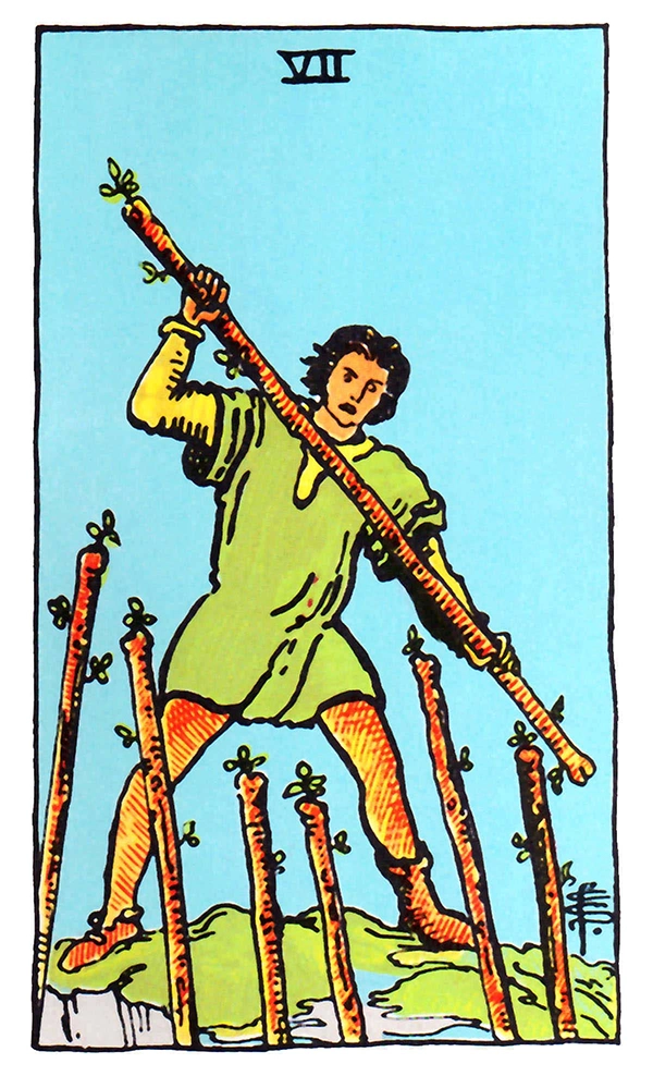 Seven of Wands