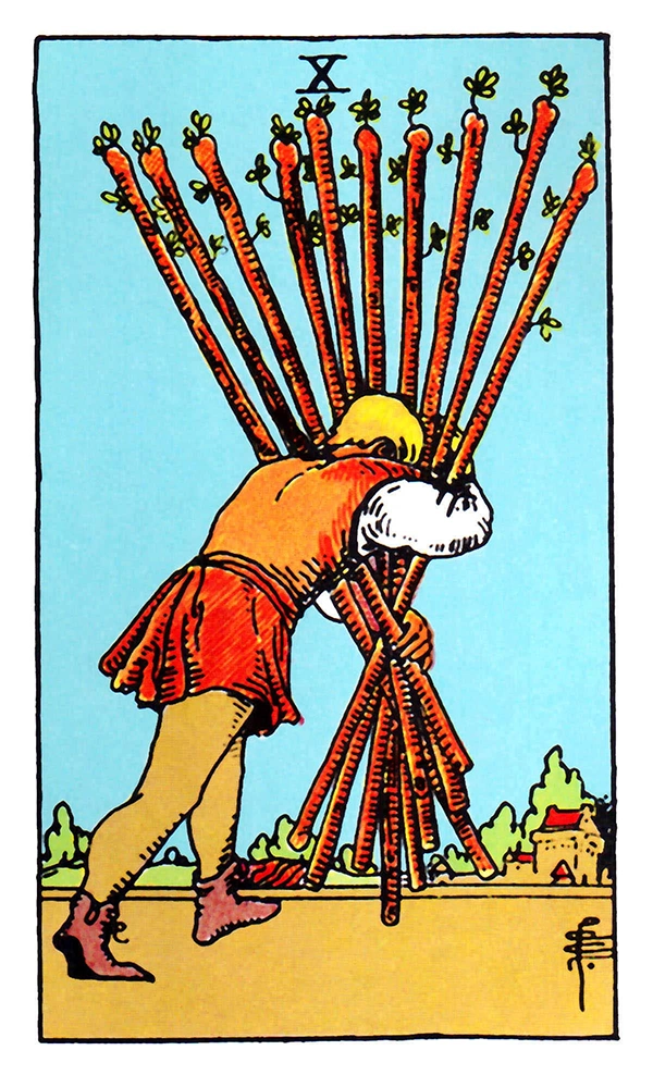 Ten of Wands