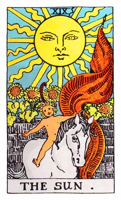 The Sun card