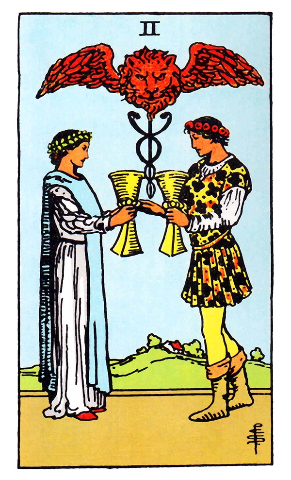 Two of Cups